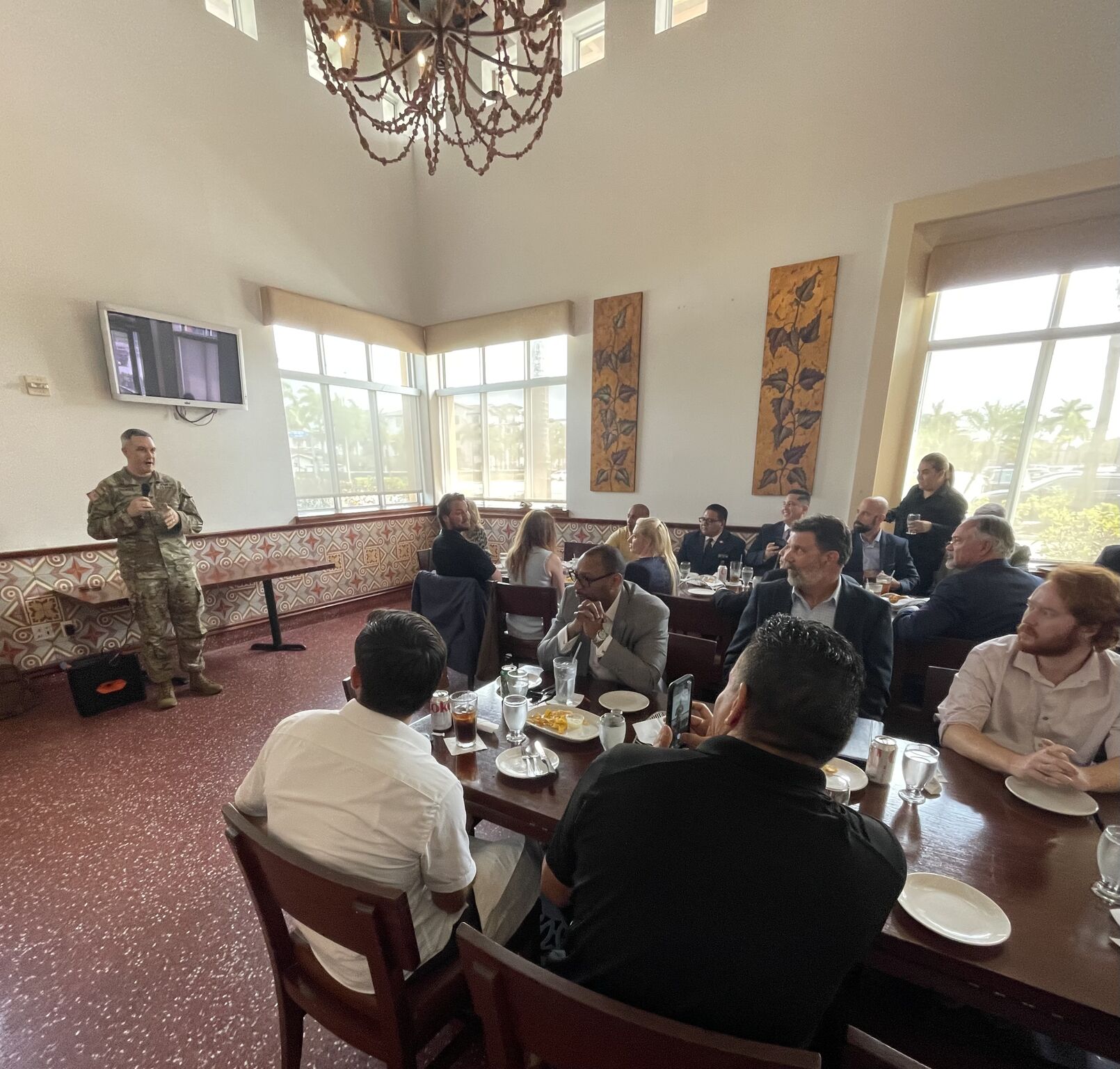 AFCEA South Florida CIO/J6 Relaunch Luncheon — group photo